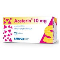 ACETERIN 10mg apvalkotās tabletes N28