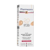 PHARMACERIS F Capilar-Correction SPF20 tonālais krēms 20 Nude 30 ml