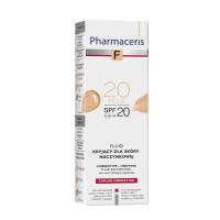 PHARMACERIS F Capilar-Correction SPF20 tonālais krēms 20 Nude 30 ml