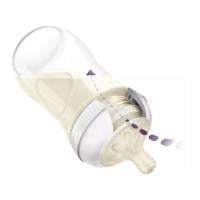 PHILIPS AVENT Natural Response zīdaiņu barošanas pudelīte, lēnas plūsmas knupītis,1m+ 260ml