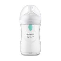 PHILIPS AVENT Natural Response pretkoliku pudelīte ar Airfree vārstu, lēnas plūsmas knupītis, 1m+ 260ml