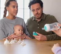 PHILIPS AVENT Natural Response pretkoliku pudelīte ar Airfree vārstu, lēnas plūsmas knupītis, 1m+ 260ml