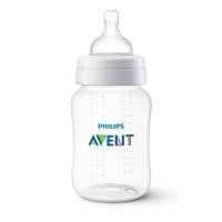 PHILIPS AVENT Pretkoliku zīdaiņu pudelīte, lēnas plūsmas knupītis, 1m+ 260 ml
