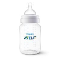 PHILIPS AVENT Pretkoliku zīdaiņu pudelīte, lēnas plūsmas knupītis, 1m+ 260 ml