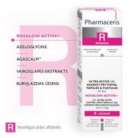 PHARMACERIS R Rosalgin Active+ gels pret eritēmu, papulām un pustulām 30ml
