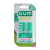 GUM Soft Picks Comfort Flex zobu kociņi mint, izmērs M N40