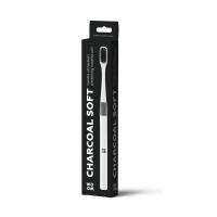 WOOM Charcoal Soft zobu birste