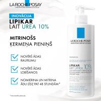 LA ROCHE-POSAY Lipikar Lait Urea 10% ķermeņa losjons 400ml