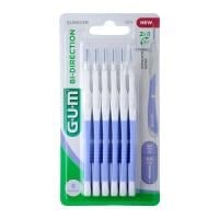 GUM Bi-Direction starpzobu birstītes 0,6mm N6