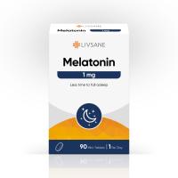LIVSANE Melatonīns 1mg tabletes N90