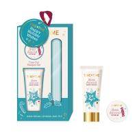 CHRISTMAS lūpu balzams, roku krēms un nagu vīle dāvanu komplekts