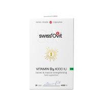 SWISS OVIT Vitamin D3 4000SV kapsulas N30