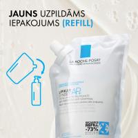 LA ROCHE-POSAY Lipikar Syndet AP+ ķermeņa mazgāšanas krēms Refill 400ml