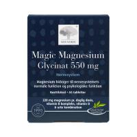 NEW NORDIC Magic Magnesium Glycinat 550 mg tabletes N60