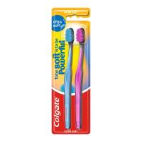 COLGATE Ultra Soft zobu birste 1+1 komplekts
