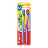 COLGATE Ultra Soft zobu birste 1+1 komplekts