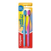 COLGATE Ultra Soft zobu birste 1+1 komplekts