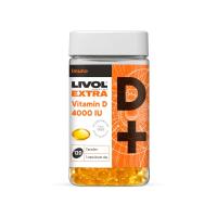 LIVOL EXTRA D vitamīns 4000 SV kapsulas N120