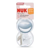 NUK Mommyfeel māneklis (0-9.mēn.), silikona  N2