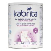KABRITA 2 Follow-on formula piena maisījum uz kazas piena pamata 6-12m. 400g