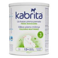 KABRITA 3 Growing-up formula piena maisījums uz kazas piena pamata 12+m. 400g