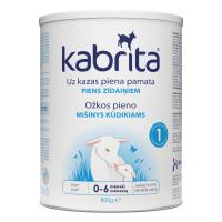 KABRITA 1 Infant formula piena maisījums uz kazas piena pamata 0-6m. 800g