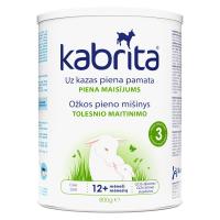 KABRITA 3 Growing-up formula piena maisījums uz kazas piena pamata 12+m. 800g