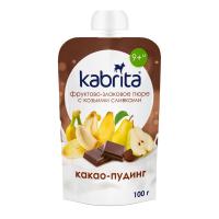 KABRITA Kakao pudiņš ar saldo krējumu no kazas piena 9+m. 100g