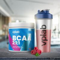 VPLAB BCAA 2:1:1 Raspberry pulveris 300g