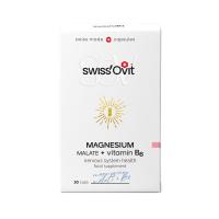 SWISS OVIT Magnesium Malate + vitamin B6 kapsulas N30