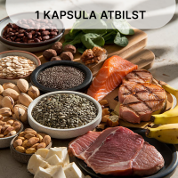 SWISS OVIT Magnesium Malate + vitamin B6 kapsulas N30