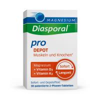 MAGNESIUM DIASPORAL Pro Depot muskuļiem un kauliem tabletes N30