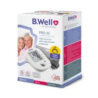 B.WELL PRO-35 Automātisks augšdelma asinsspiediena mērītājs ar adapteri N1