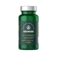 SILVANOLS D3 + Omega 3 kapsulas N60
