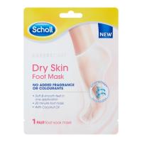 SCHOLL Dry Skin pēdu maska ar kokosriekstu eļļu 1 pāris