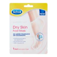 SCHOLL Dry Skin pēdu maska ​​ar kokosriekstu eļļu 1 pāris