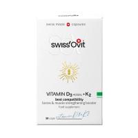 SWISS OVIT D3 4000SV+K2 vit. kapsulas N30