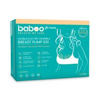 BABOO pārnēsājamais dubultais elektriskais krūts sūknis N1