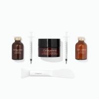 COLLAGENINA sejas maska - komplekts ar 6 veidu kolagēniem, intensitāte 2, 2×30 ml, 1×50 ml