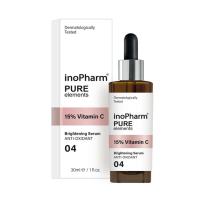 INOPHARM Pure Elements 15% Vitamin C izgaismojošs sejas serums 30ml