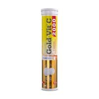 OLIMPLABS Gold-Vit C 2000mg apelsīnu putojošās tabletes N20