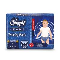 SLEEPY Jeans Pants autiņbiksītes Maxi (7-14kg) N30