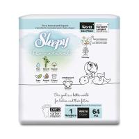 SLEEPY Bio Natural autiņbiksītes Newborn (2-5kg) N64