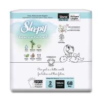 SLEEPY Bio Natural autiņbiksītes Mini (3-6kg) N68