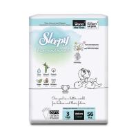 SLEEPY Bio Natural autiņbiksītes Midi (4-9kg) N56