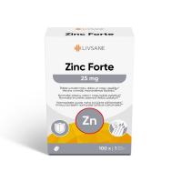 LIVSANE Zinc Forte 25mg tabletes N100