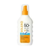 SOLERO Kids Sensitive Sun SPF50+ saules aizsargrspejs bērniem 200ml