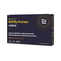LYL sunD3 ProCaps 4000 SV, kapsulas, N60