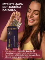 LYL sunD3 ProCaps 4000 SV, kapsulas, N60