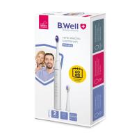 B.WELL PRO-850 Sonic elektriskā zobu birste, balta N1